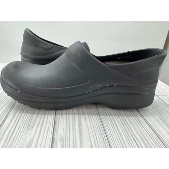 Crocs Dual Comfort  Lock Slip-Resistant Clog Women's 9 Black Work Shoe Comfort‎ - Picture 3 of 8